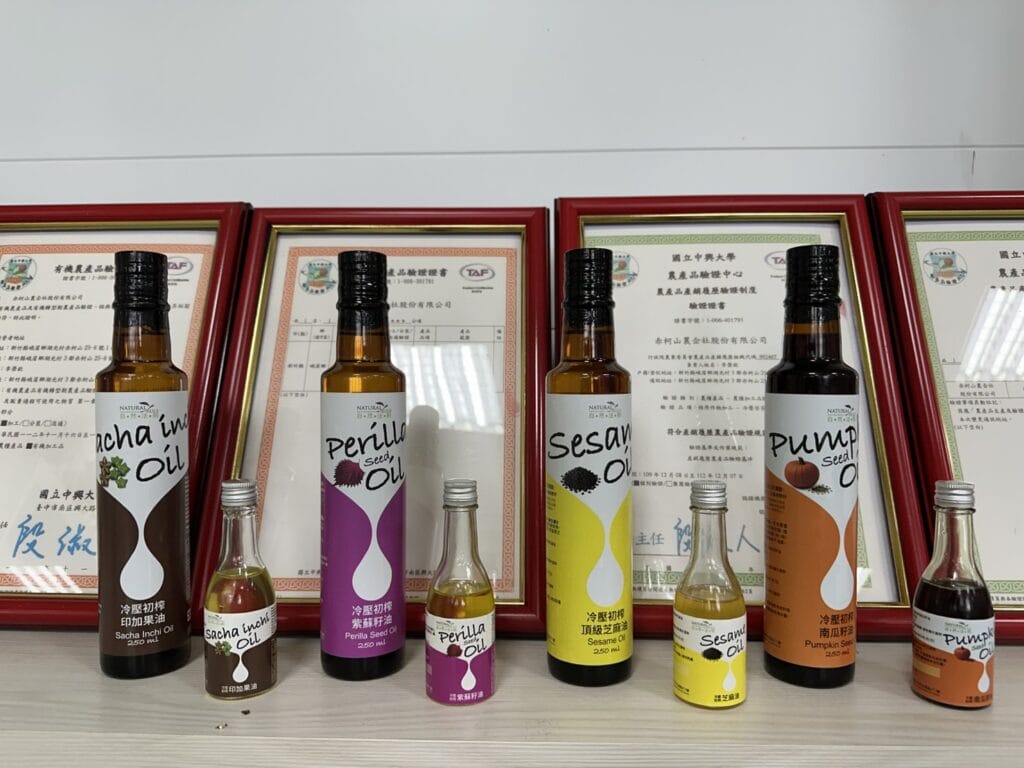 自然法則的健康食用油與有機證書